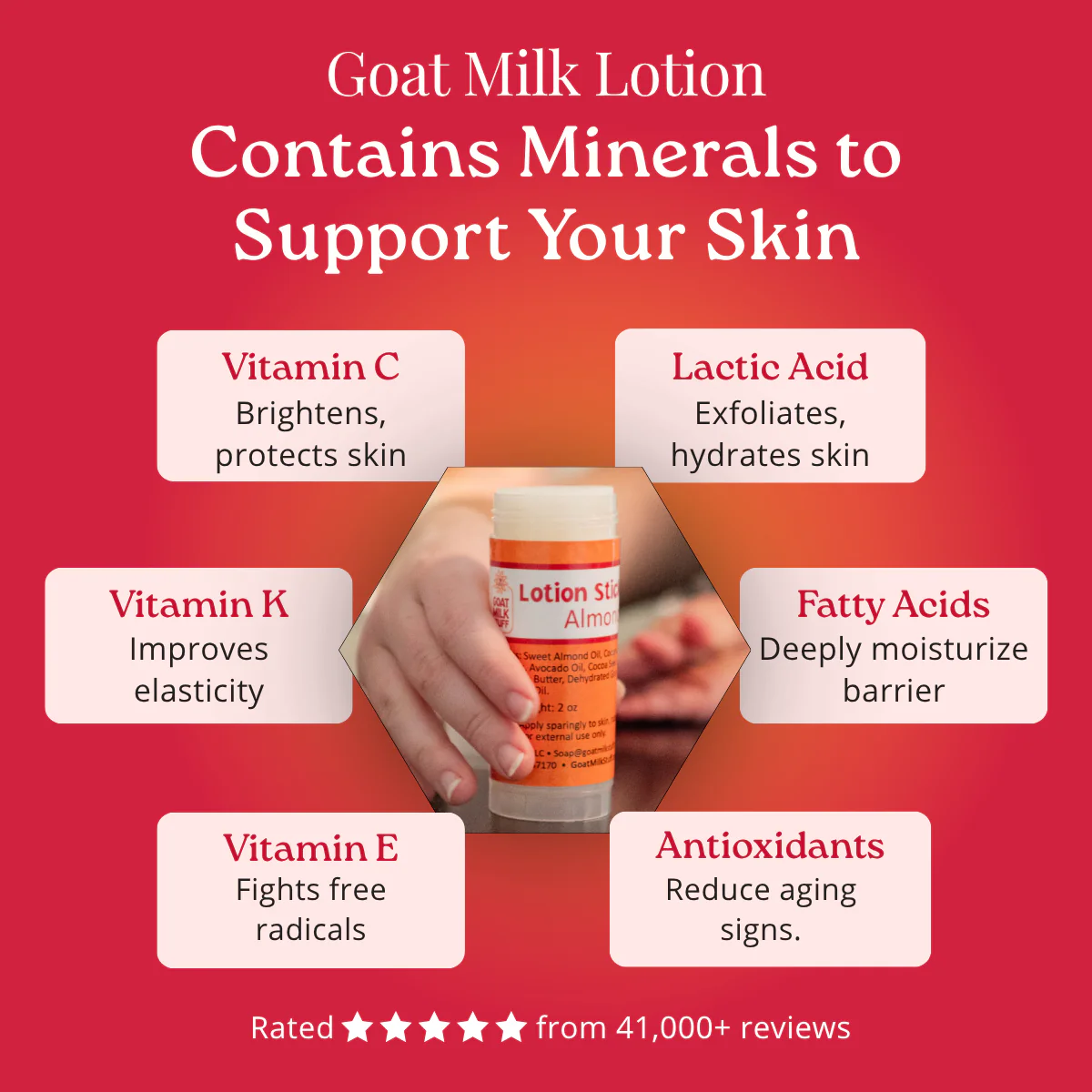 Eucalyptus and Menthol Large Solid Goat Milk Lotion - Image 11