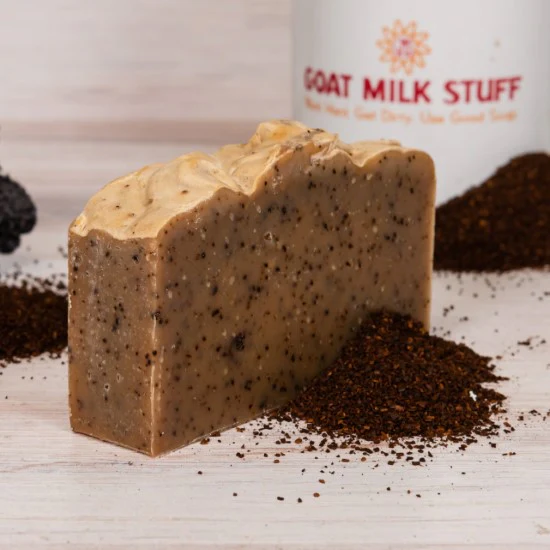 Coffee Scrubby Limited Goat Milk Soap - Image 2