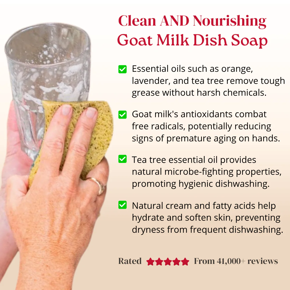 Dish Washing Goat Milk Soap - Image 7
