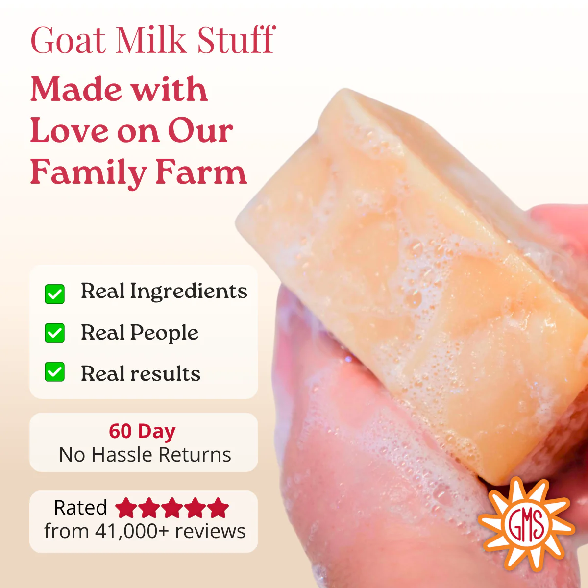 Dish Washing Goat Milk Soap - Image 9