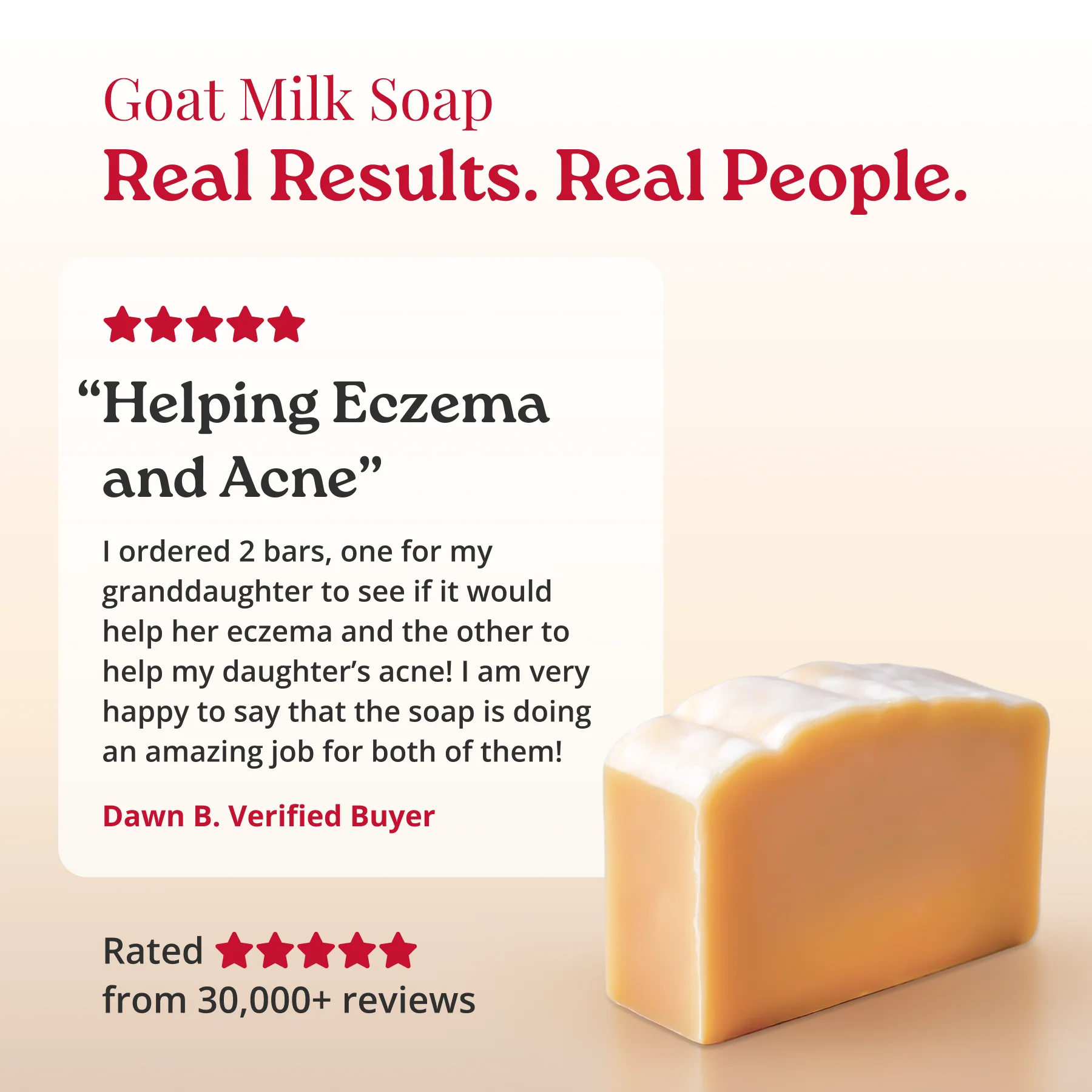 Peach Limited Goat Milk Soap - Image 4