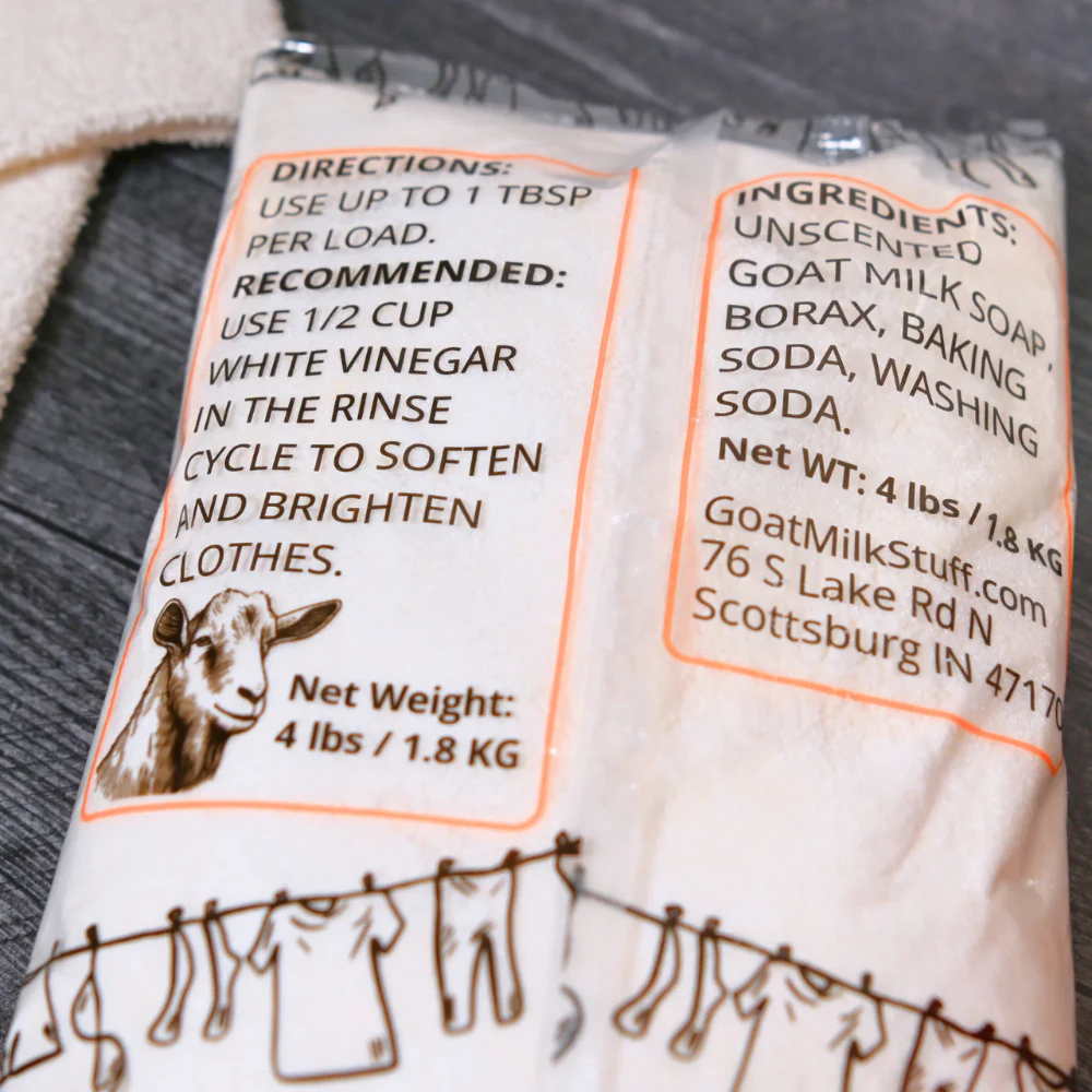 Laundry Refill - NEW SIZE Goat Milk Laundry Soap - Image 3