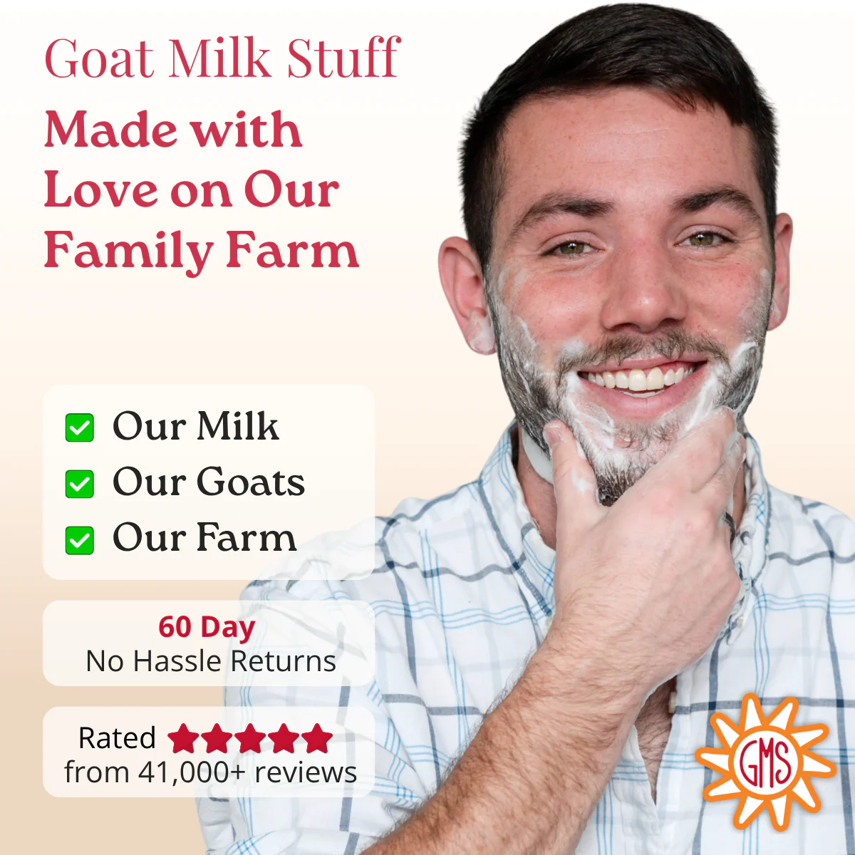 Shaving Oatmeal Milk & Honey Goat Milk Soap - Image 6