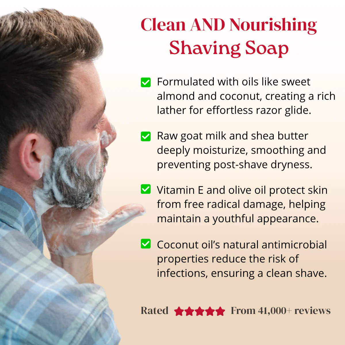 Shaving Oatmeal Milk & Honey Goat Milk Soap - Image 8